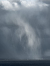 Snow storm over the Forth