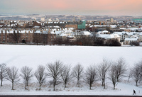 Holyrood Park, Edinburgh in Snow by bulloch.photography
