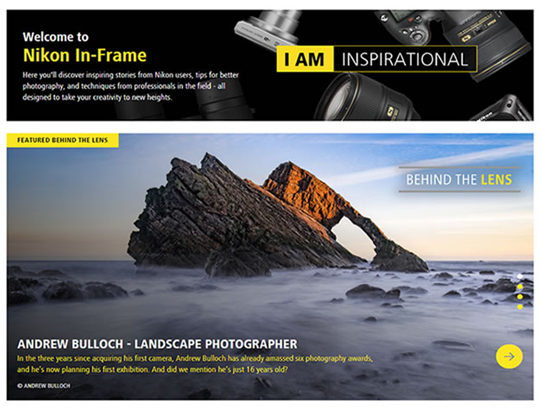 Nikon UK and Europe - an interview image